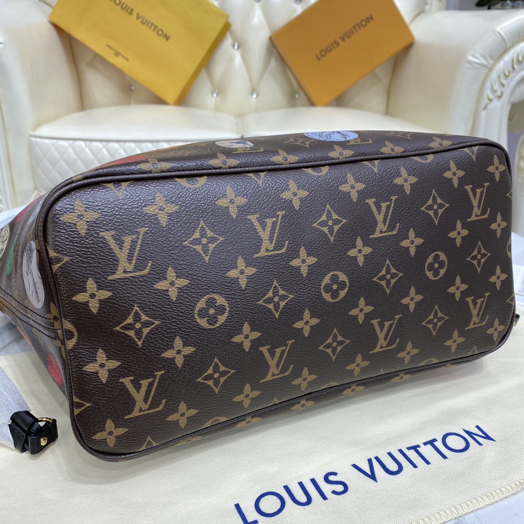 Louis Vuitton NEVERFULL MM Monogram Handbag M45923